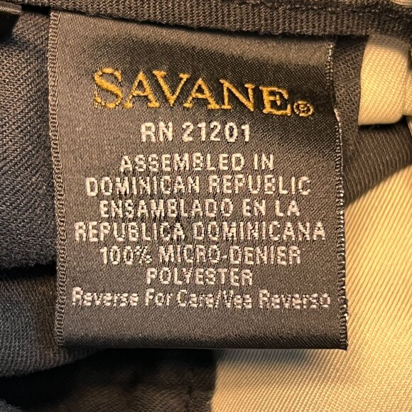Mens Savane Mens 34x34 Beige Silkworks Luxury Touch Performance Dress Pants - Picture 7 of 11
